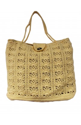 Graminarts Handmade Crochet Woolen Shoulder Sling Bag For Girls/Women