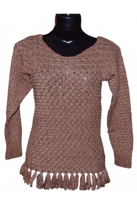 Unique And Beautiful Woollen Graminarts Handmade Top Pullover For Women/Girls