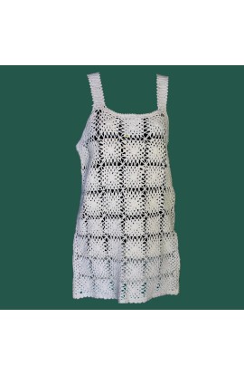 Luxury Handmade Crochet Thread Kurti For Girls/Women
