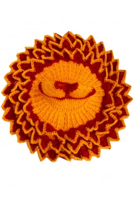 Elegant Floral Crochet Design Graminarts Poshak For Laddu Gopal Ji - Size No. 2 - 3