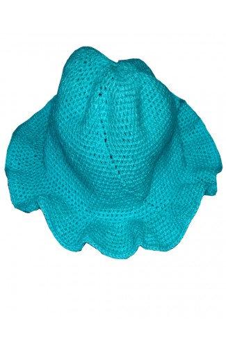 Unique Stylish Floppy Pattern Handmade Crochet Design Cap For Baby Girl